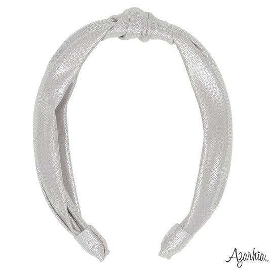 Top Knot Headband // Silver