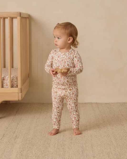 Bamboo Pajamas Long Sleeve Set // Bloom