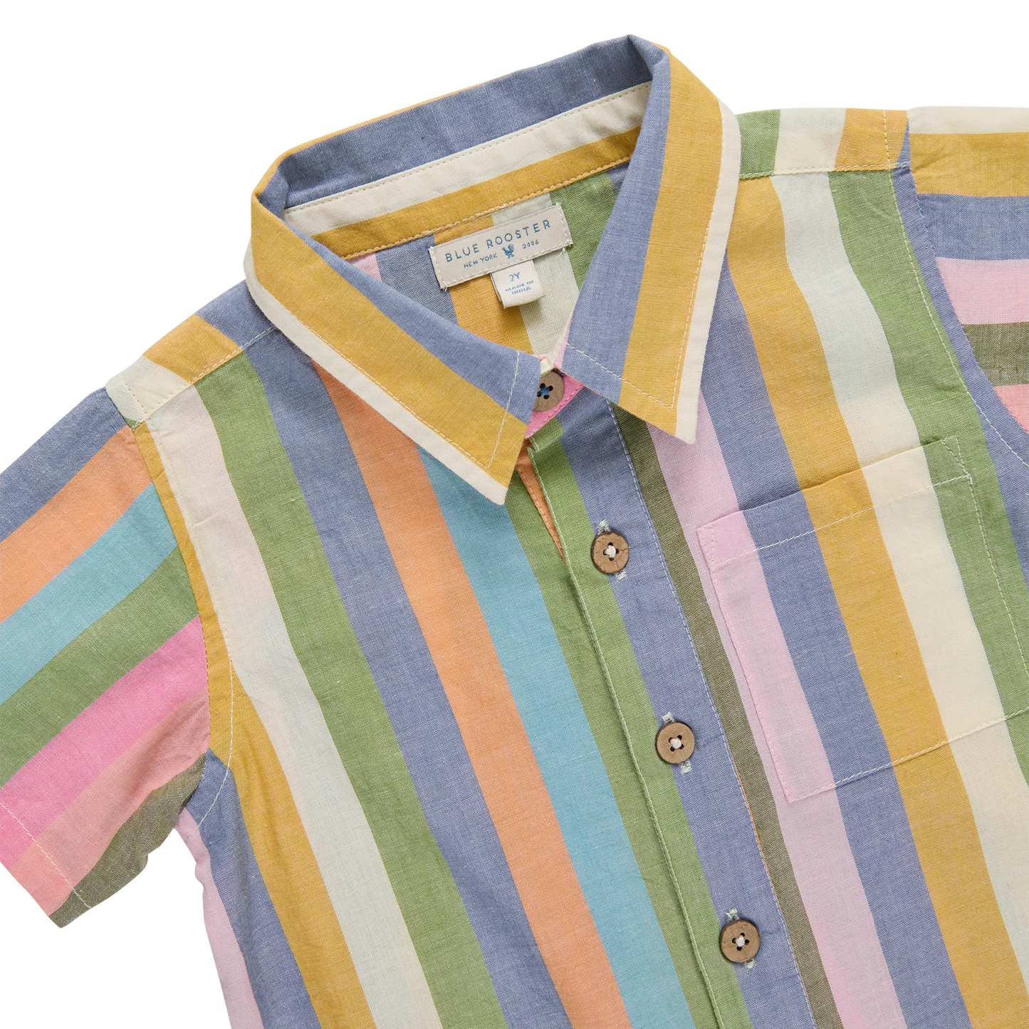 Boys Jack Shirt // Parade Stripe