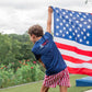 Boys Buggie Board Swim Trunks // Watermelon Stripe