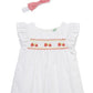 Red & White Strawberry Sunsuit