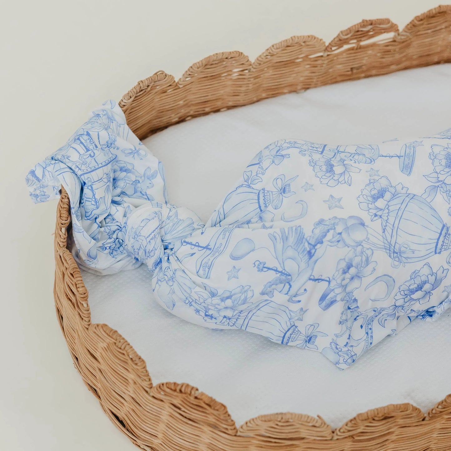 Swaddle Blanket// Vintage Carnival