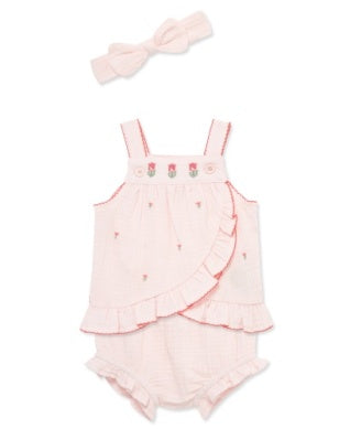 Pink Tulip Sunsuit