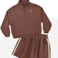 Sports Sweatshirt Set // Mulberry