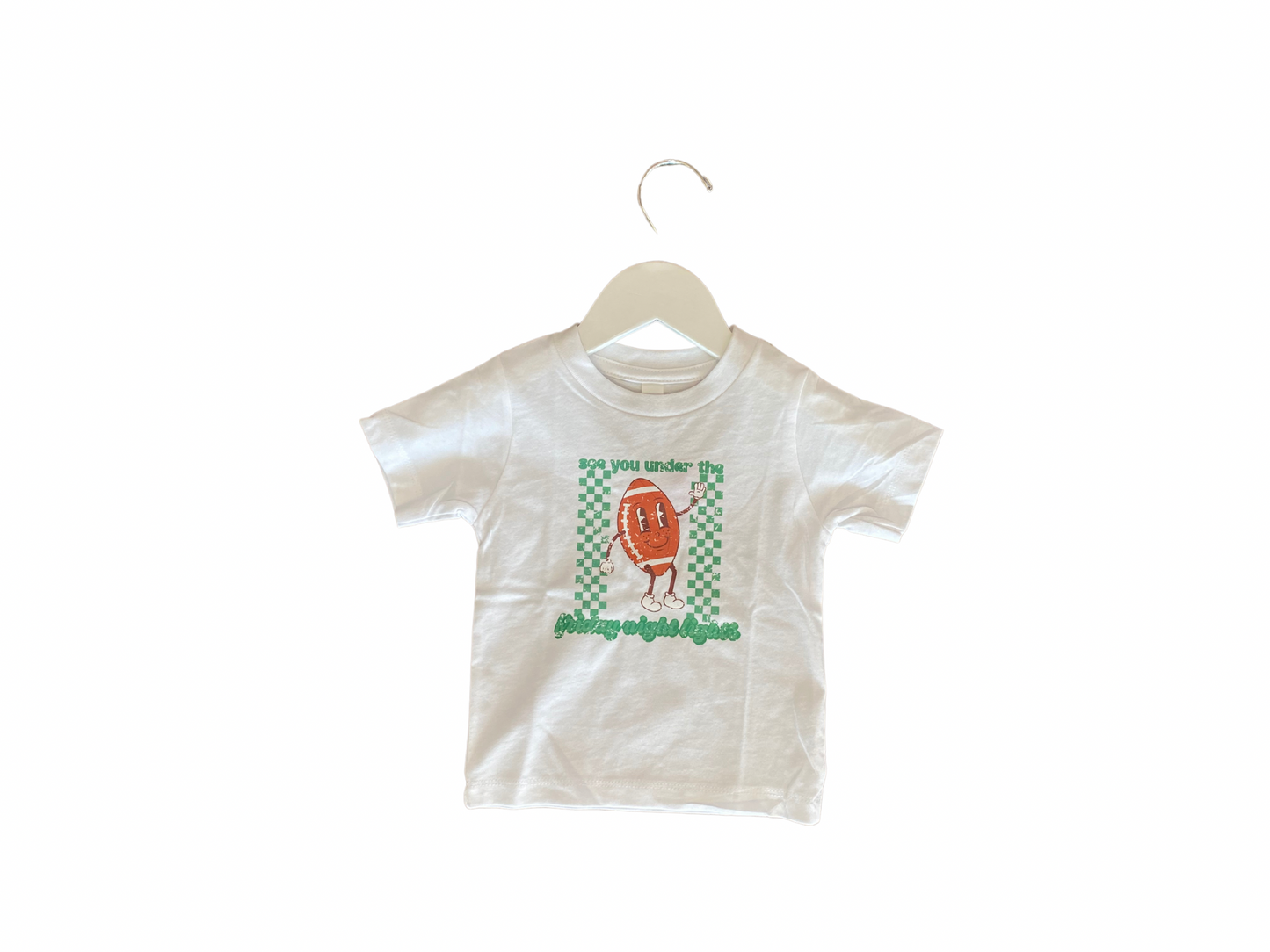 'See You Under The Friday Night Lights' Tee // Green
