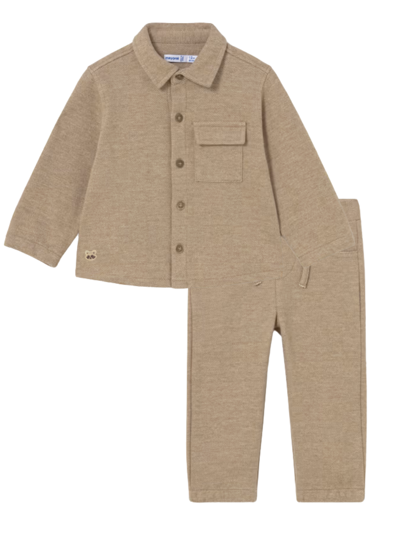 Taupe Knit Set
