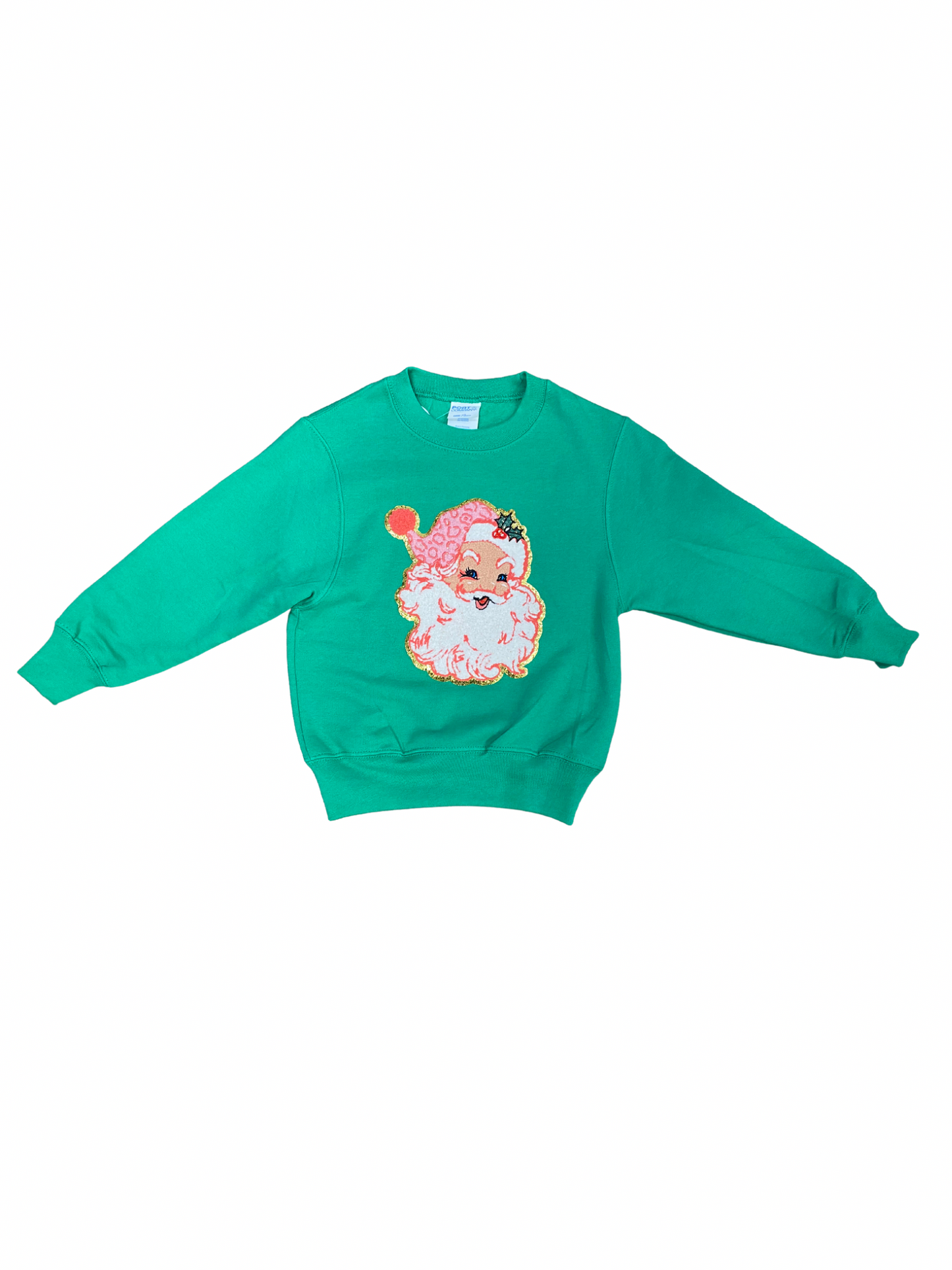 Holly Santa Sweatshirt