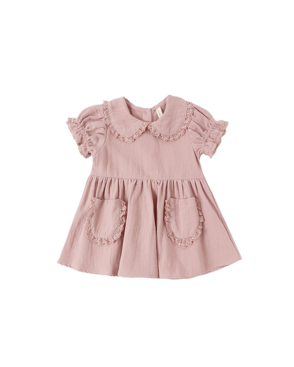 Pink Dress with lace details