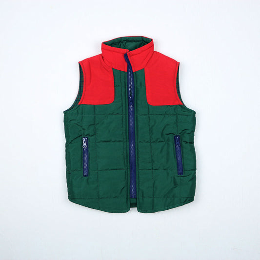 Green/Red Tattersall Vest