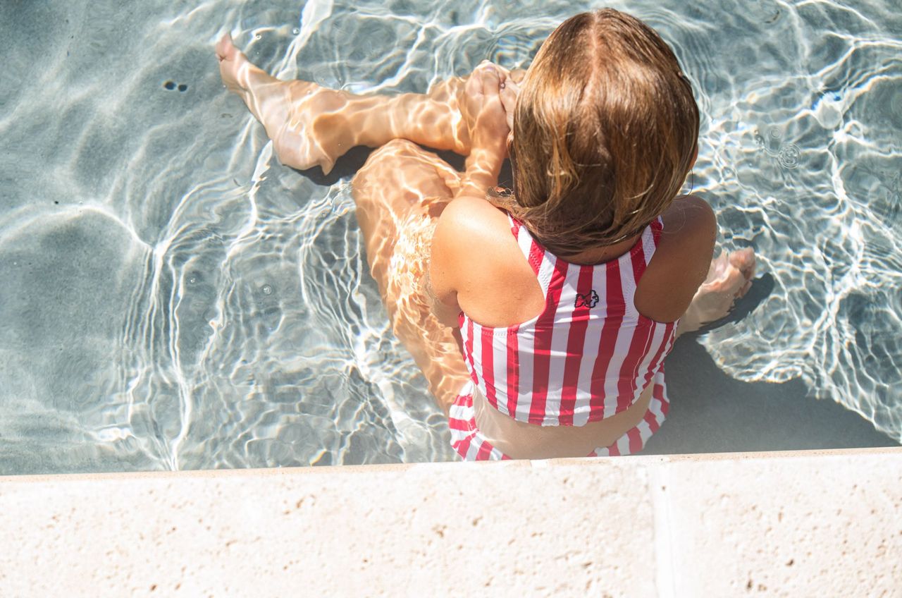 Beachcomber Bikini // Watermelon Stripe