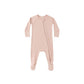 Bamboo Footie // Rose