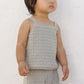 Pointelle Knit Tank + Short Set // Sage