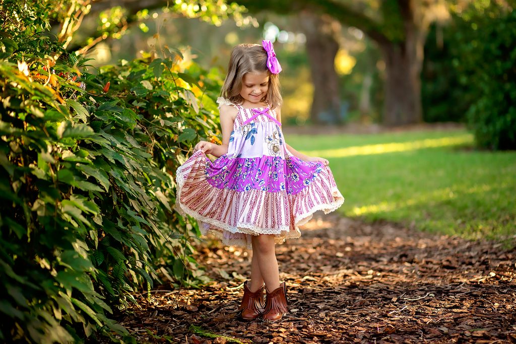 Garden Twirler // Golden Plum