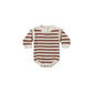 Rex Romper // Cedar Stripe