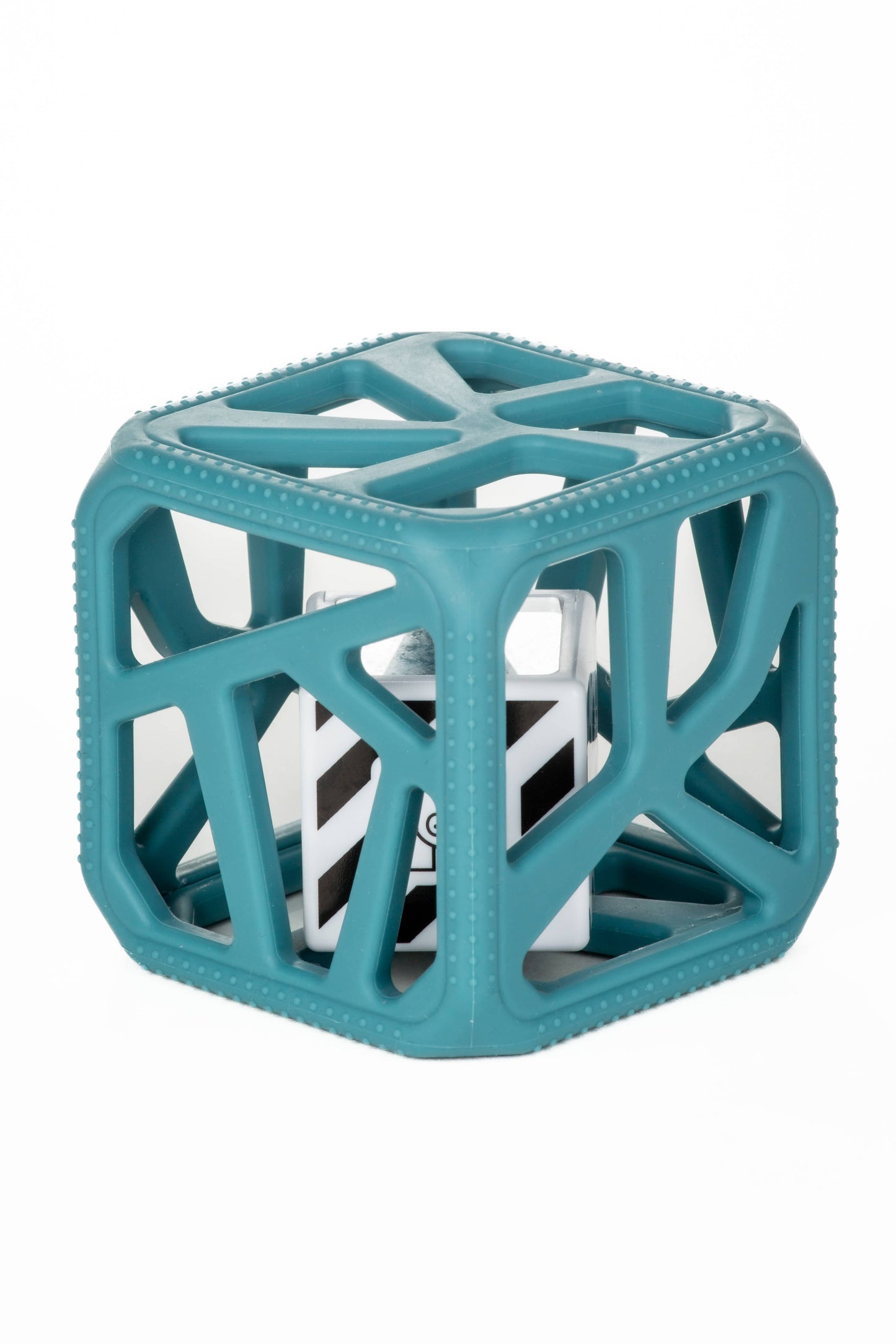 Chew Cube - Silicone Teether Rattle
