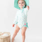 Girls Vintage Aqua Swim Hat