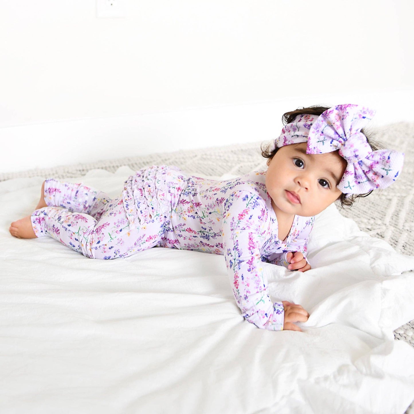 Avani Ruffle Zip Bamboo One Piece