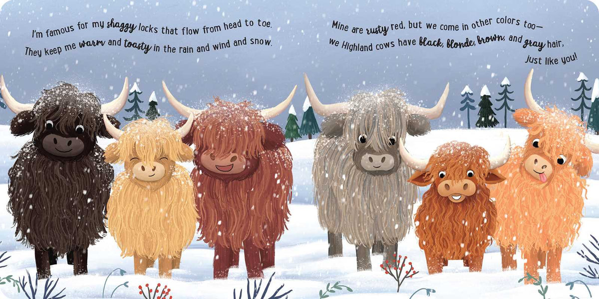 I Love Being a Highland Cow // Padded Board Book