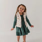 Girls Puffer Vet // Meadow Bloom