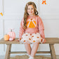Pumpkin Sequin Scallop Tutu Skirt