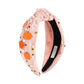 Pumpkin Pearl Gemstone Headband