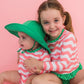 Kids Bright Green Sun Protective Hat