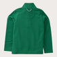 Green Cotton 1/4 Zip Pullover // Plaid