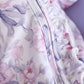 Leighton's Lavender Ruffle Zipper Footie