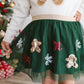 Gingerbread Joy Sequin Christmas Tutu