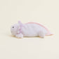 Pink Axolotl Warmies Junior