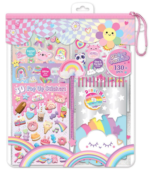 Sticker Portfolio, Rainbow