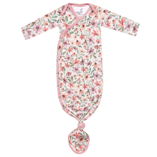 Newborn Knotted Gown // Natalie