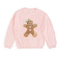Sequin Gingerbread Sweater