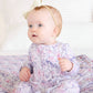 Leighton's Lavender Ruffle Zipper Footie