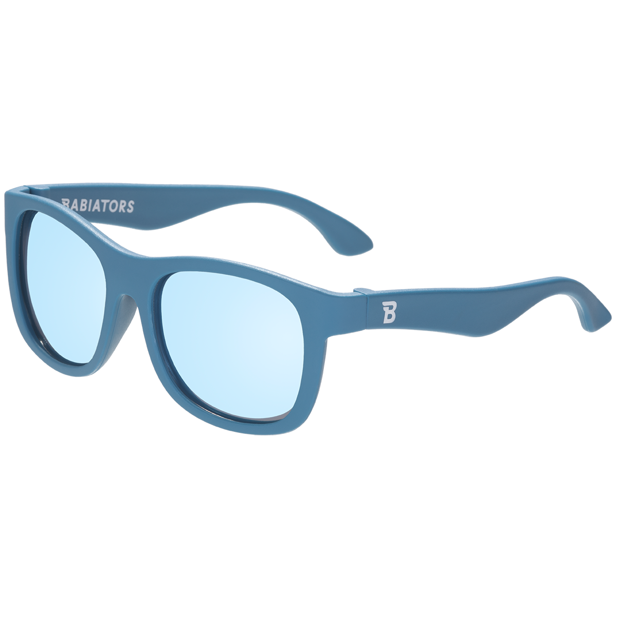 Midnight Blue Polarized Kid Sunglasses with Mirrored Lens