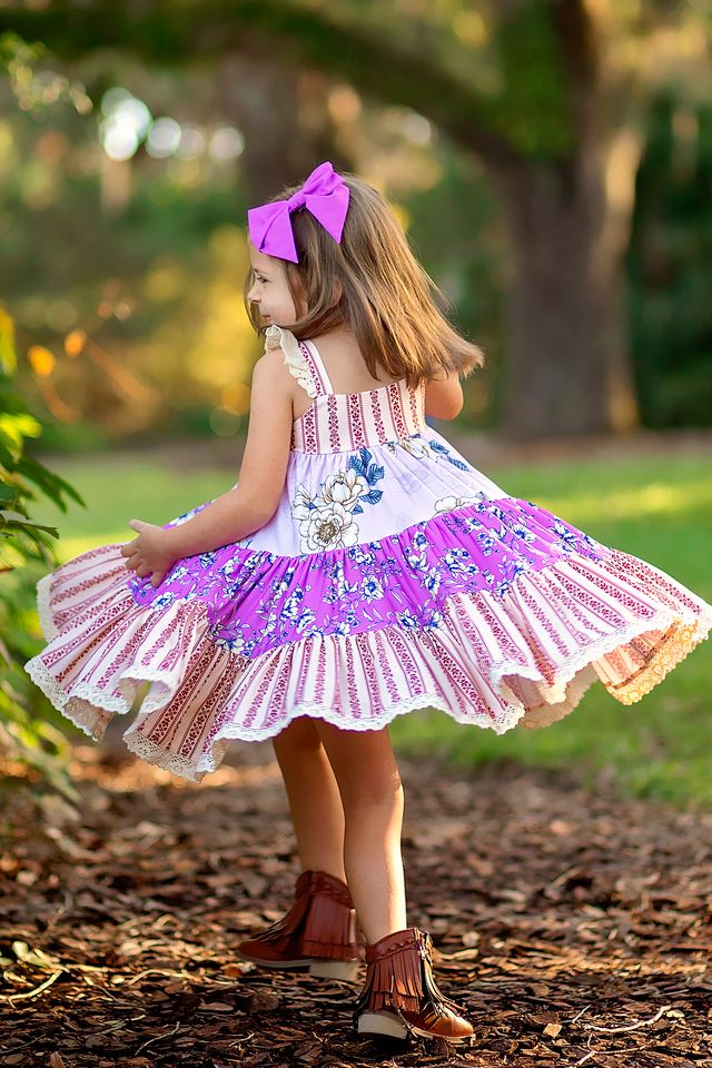 Garden Twirler // Golden Plum