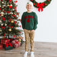 Merry Patch Christmas Knit Sweater