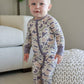 Convertible Bamboo Zip Romper | Camo Cutie