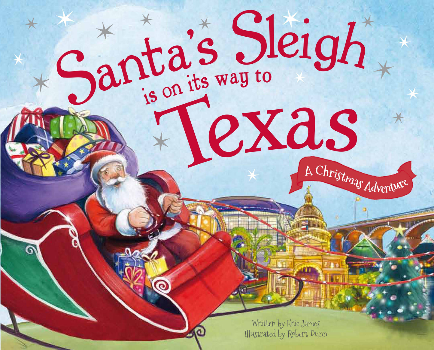 Santa's Sleigh is on its way to Texas book