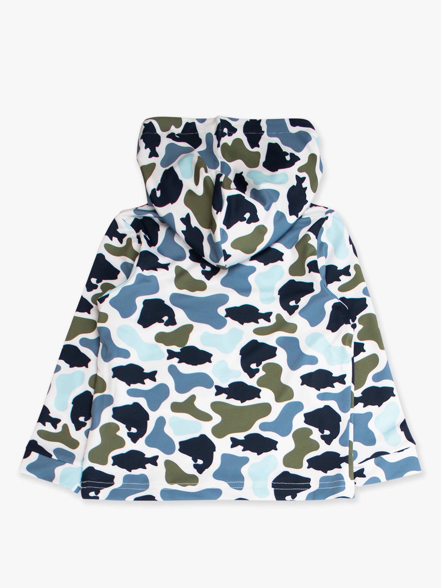 Fish Camo Catch Performance Hooded Shirt