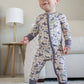 Convertible Bamboo Zip Romper | Camo Cutie