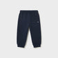 Basic Cuffed Sleeve Joggers // Navy // 704-55