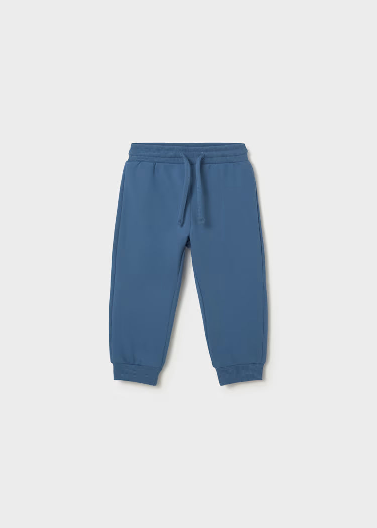 Basic Cuffed Sleeve Joggers // Indigo // 704-51