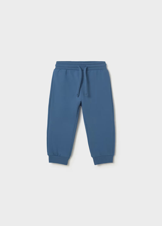 Basic Cuffed Sleeve Joggers // Indigo // 704-51