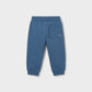 Basic Cuffed Sleeve Joggers // Indigo // 704-51