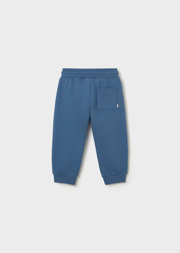 Basic Cuffed Sleeve Joggers // Indigo // 704-51