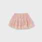 Blush Tiered Sparkle Skirt