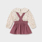 Skirt Set with Suspenders // 2950-40