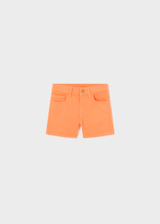 Basic Twill Shorts // Tangerine