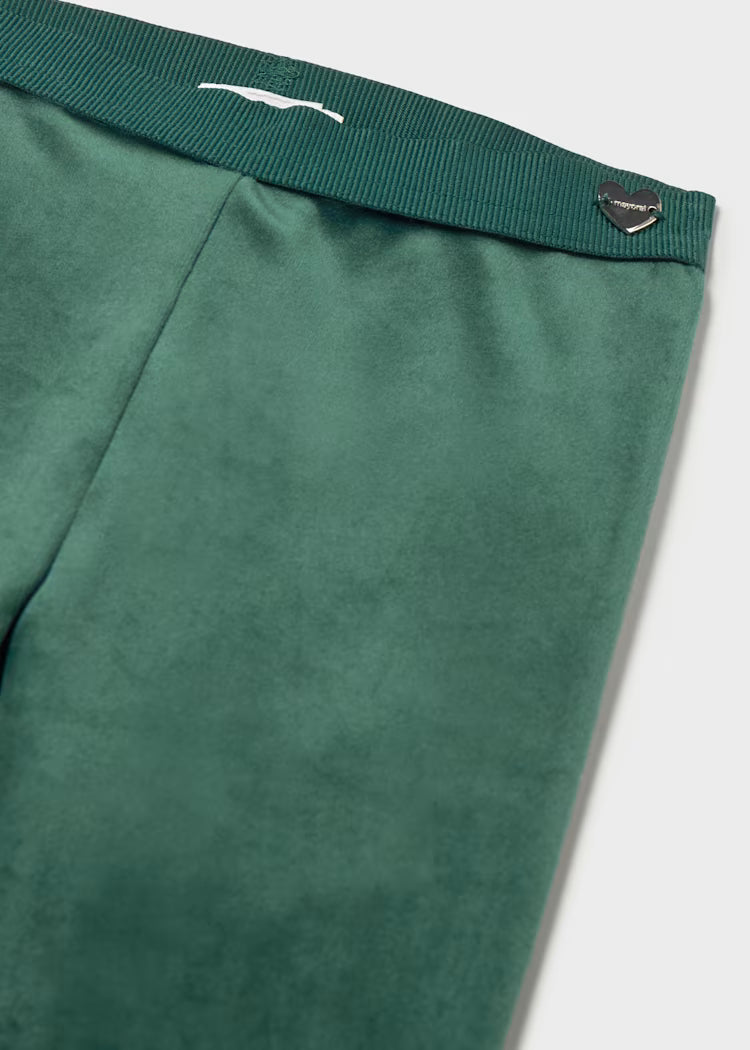 Teal Velvet Legging 727-70